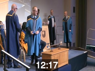 clicking on this image will launch a new video player window playing at this point (ie 12 minutes and 17 seconds) from the start of the video