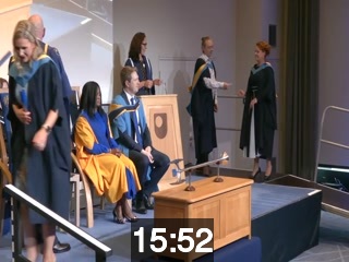 clicking on this image will launch a new video player window playing at this point (ie 15 minutes and 52 seconds) from the start of the video