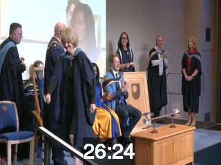 clicking on this image will launch a new video player window playing at this point (ie 26 minutes and 24 seconds) from the start of the video