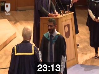 clicking on this image will launch a new video player window playing at this point (ie 23 minutes and 13 seconds) from the start of the video