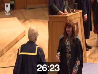 clicking on this image will launch a new video player window playing at this point (ie 26 minutes and 23 seconds) from the start of the video