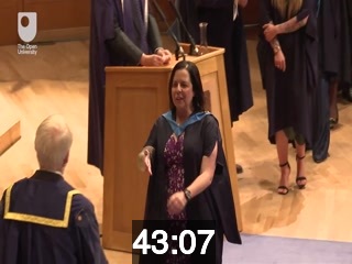 clicking on this image will launch a new video player window playing at this point (ie 43 minutes and 7 seconds) from the start of the video