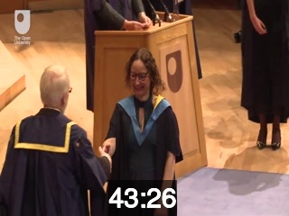 clicking on this image will launch a new video player window playing at this point (ie 43 minutes and 26 seconds) from the start of the video