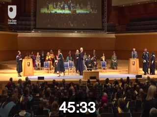 clicking on this image will launch a new video player window playing at this point (ie 45 minutes and 33 seconds) from the start of the video