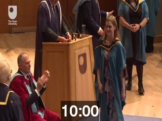 clicking on this image will launch a new video player window playing at this point (ie 10 minutes and 0 second) from the start of the video