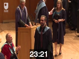 clicking on this image will launch a new video player window playing at this point (ie 23 minutes and 21 seconds) from the start of the video