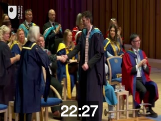 clicking on this image will launch a new video player window playing at this point (ie 22 minutes and 27 seconds) from the start of the video