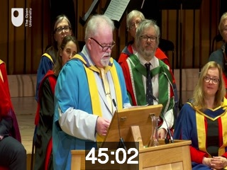 clicking on this image will launch a new video player window playing at this point (ie 45 minutes and 2 seconds) from the start of the video