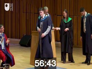 clicking on this image will launch a new video player window playing at this point (ie 56 minutes and 43 seconds) from the start of the video