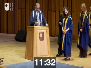 clicking on this image will launch a new video player window playing at this point (ie 11 minutes and 32 seconds) from the start of the video