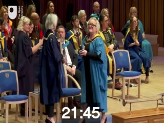 clicking on this image will launch a new video player window playing at this point (ie 21 minutes and 45 seconds) from the start of the video