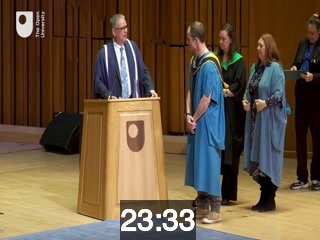 clicking on this image will launch a new video player window playing at this point (ie 23 minutes and 33 seconds) from the start of the video