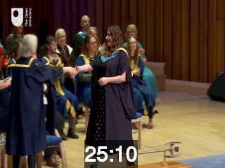 clicking on this image will launch a new video player window playing at this point (ie 25 minutes and 10 seconds) from the start of the video