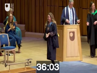 clicking on this image will launch a new video player window playing at this point (ie 36 minutes and 3 seconds) from the start of the video