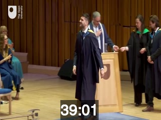 clicking on this image will launch a new video player window playing at this point (ie 39 minutes and 1 second) from the start of the video