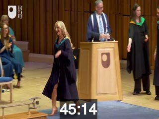 clicking on this image will launch a new video player window playing at this point (ie 45 minutes and 14 seconds) from the start of the video