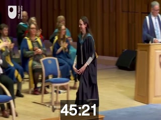 clicking on this image will launch a new video player window playing at this point (ie 45 minutes and 21 seconds) from the start of the video