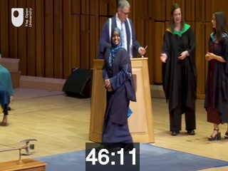 clicking on this image will launch a new video player window playing at this point (ie 46 minutes and 11 seconds) from the start of the video