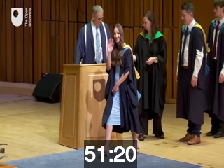 clicking on this image will launch a new video player window playing at this point (ie 51 minutes and 20 seconds) from the start of the video
