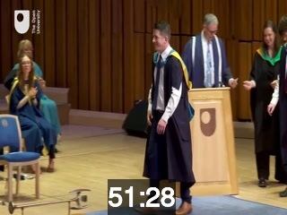 clicking on this image will launch a new video player window playing at this point (ie 51 minutes and 28 seconds) from the start of the video