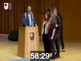 clicking on this image will launch a new video player window playing at this point (ie 58 minutes and 29 seconds) from the start of the video