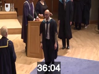 clicking on this image will launch a new video player window playing at this point (ie 36 minutes and 4 seconds) from the start of the video