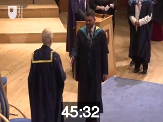 clicking on this image will launch a new video player window playing at this point (ie 45 minutes and 32 seconds) from the start of the video