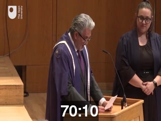 clicking on this image will launch a new video player window playing at this point (ie 70 minutes and 10 seconds) from the start of the video