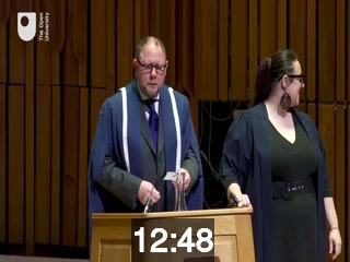 clicking on this image will launch a new video player window playing at this point (ie 12 minutes and 48 seconds) from the start of the video