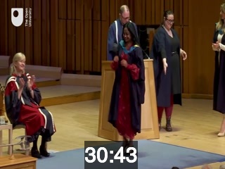 clicking on this image will launch a new video player window playing at this point (ie 30 minutes and 43 seconds) from the start of the video