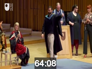 clicking on this image will launch a new video player window playing at this point (ie 64 minutes and 8 seconds) from the start of the video