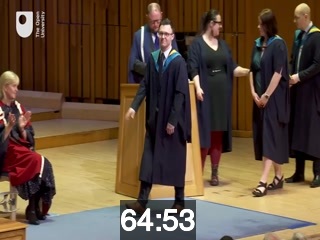 clicking on this image will launch a new video player window playing at this point (ie 64 minutes and 53 seconds) from the start of the video
