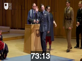 clicking on this image will launch a new video player window playing at this point (ie 73 minutes and 13 seconds) from the start of the video