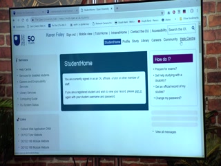 clicking on this image will launch a new video player window playing at this point (ie 17 minutes and 27 seconds) from the start of the video