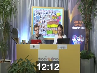 clicking on this image will launch a new video player window playing at this point (ie 12 minutes and 12 seconds) from the start of the video