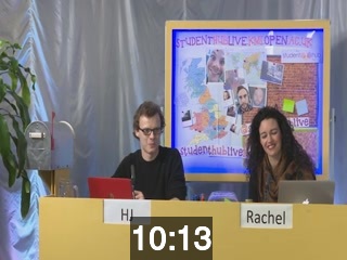 clicking on this image will launch a new video player window playing at this point (ie 10 minutes and 13 seconds) from the start of the video