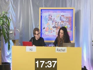 clicking on this image will launch a new video player window playing at this point (ie 17 minutes and 37 seconds) from the start of the video