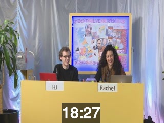 clicking on this image will launch a new video player window playing at this point (ie 18 minutes and 27 seconds) from the start of the video