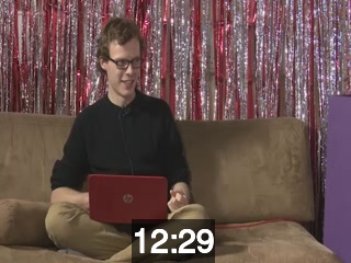 clicking on this image will launch a new video player window playing at this point (ie 12 minutes and 29 seconds) from the start of the video