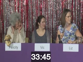 clicking on this image will launch a new video player window playing at this point (ie 33 minutes and 45 seconds) from the start of the video