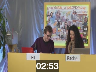 clicking on this image will launch a new video player window playing at this point (ie 2 minutes and 53 seconds) from the start of the video