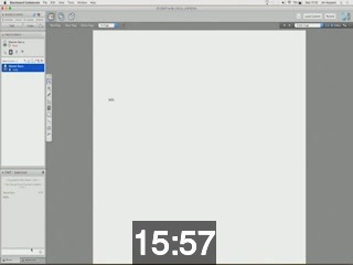 clicking on this image will launch a new video player window playing at this point (ie 15 minutes and 57 seconds) from the start of the video