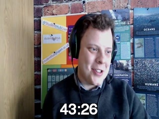 clicking on this image will launch a new video player window playing at this point (ie 43 minutes and 26 seconds) from the start of the video