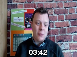 clicking on this image will launch a new video player window playing at this point (ie 3 minutes and 42 seconds) from the start of the video