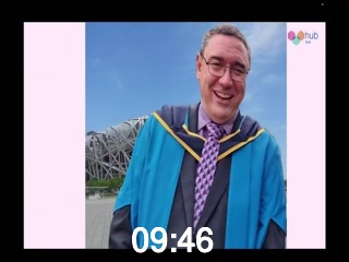 clicking on this image will launch a new video player window playing at this point (ie 9 minutes and 46 seconds) from the start of the video