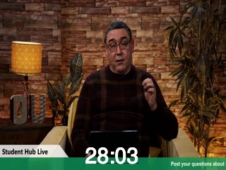 clicking on this image will launch a new video player window playing at this point (ie 28 minutes and 3 seconds) from the start of the video