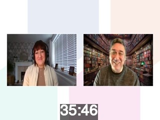 clicking on this image will launch a new video player window playing at this point (ie 35 minutes and 46 seconds) from the start of the video