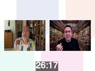 clicking on this image will launch a new video player window playing at this point (ie 26 minutes and 17 seconds) from the start of the video