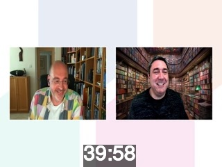 clicking on this image will launch a new video player window playing at this point (ie 39 minutes and 58 seconds) from the start of the video