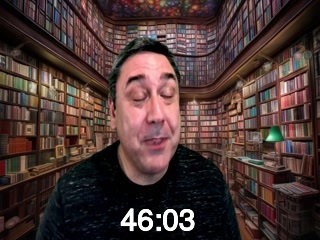 clicking on this image will launch a new video player window playing at this point (ie 46 minutes and 3 seconds) from the start of the video